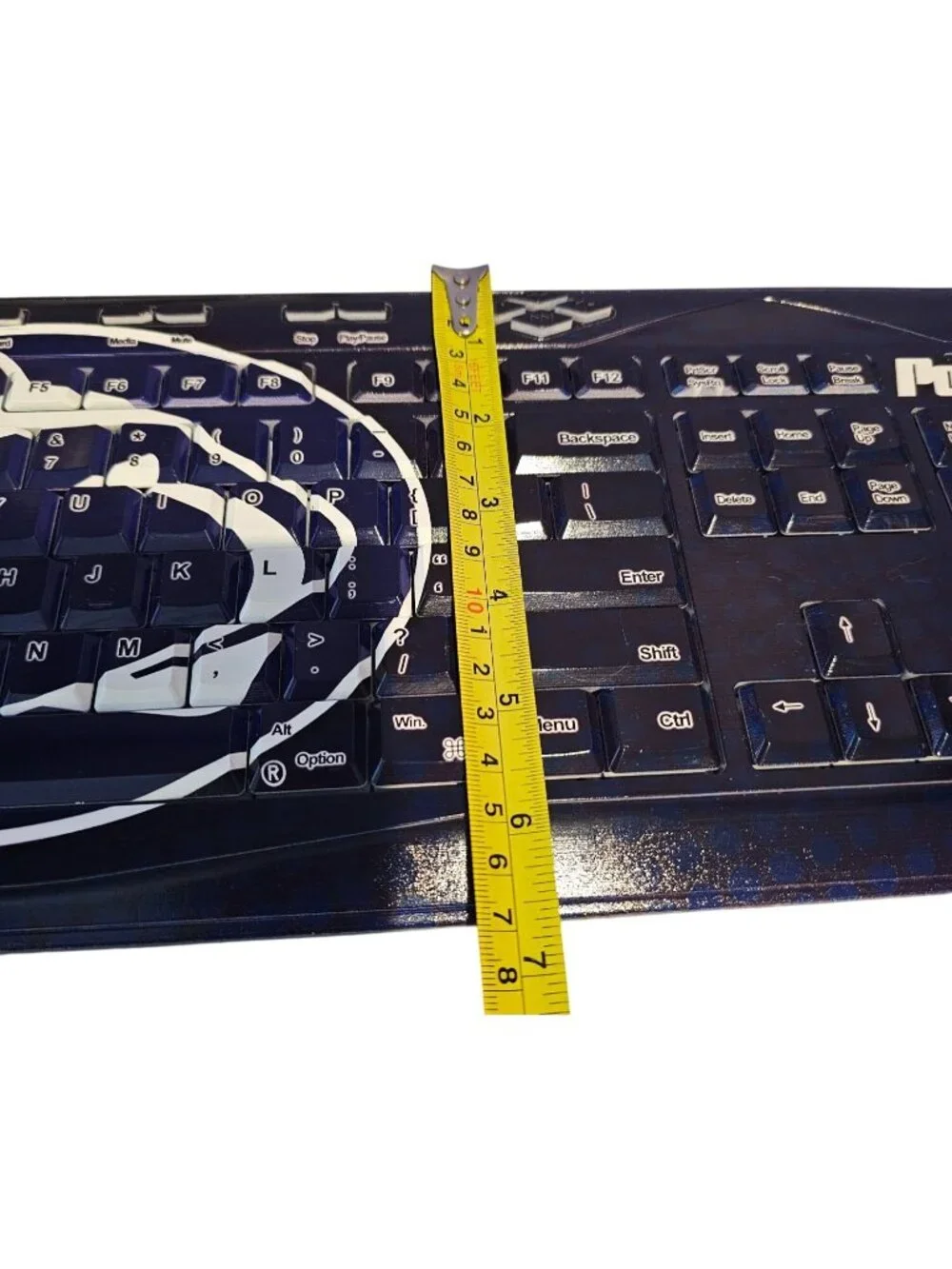 Penn State Wireless Keyboard Keyscaper 510w Custom Printed Full Size QWERTY